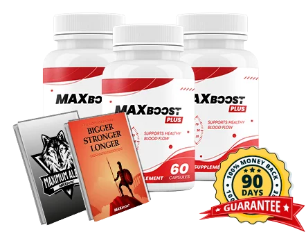 Max Boost Plus 3 bottles